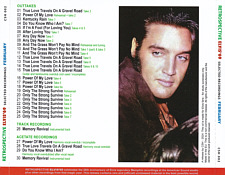  Retrospective Elvis '69 - Selected Recordings - February - Elvis Presley Bootleg CD