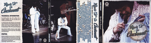 Rippin’ It In Cincinnati - Elvis Presley Bootleg CD