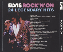 Rock 'N' On -  Volume 1 and Volume 2 - Elvis Presley Bootleg CD