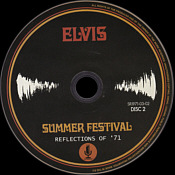 Summer Festival Reflections Of '71 - Volume 3 - Elvis Presley Bootleg CD
