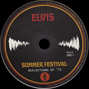 Summer Festival Reflections Of '71 - Volume 4 - Elvis Presley Bootleg CD