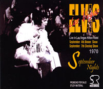 September Nights - Elvis Presley Bootleg CD