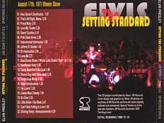 Setting The Standard - Elvis Presley Bootleg CD