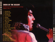 Sheik Of The Desert - Elvis Presley Bootleg CD