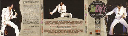 Sin City Hottest Ticket - Elvis Presley Bootleg CD
