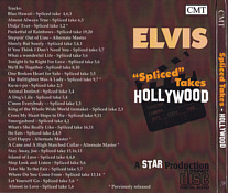 Spliced Takes - Hollywood - Elvis Presley Bootleg CD