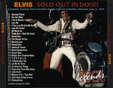 Sold Out In Dixie ! - Elvis Presley Bootleg CD