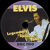Spliced Takes Legendary - Elvis Presley Bootleg CD