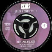 Stage Power Vol.2 - The September Tour 1970  - Elvis Presley Bootleg CD