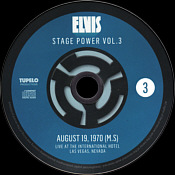 Stage Power Volume 3 - Lets Go Back And Touch The Past - Elvis Presley Bootleg CD