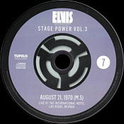 Stage Power Volume 3 - Lets Go Back And Touch The Past - Elvis Presley Bootleg CD