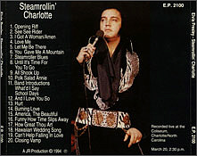 Steamrollin' Charlotte - Elvis Presley Bootleg CD