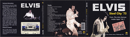 Steel City '73 - Elvis Presley Bootleg CD