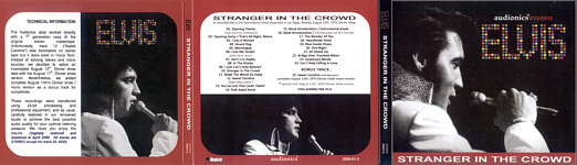 Stranger In The Crowd - Elvis Presley Bootleg CD