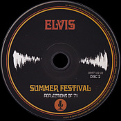 Summer Festival Reflections Of '71 - Volume 2 - Elvis Presley Bootleg CD