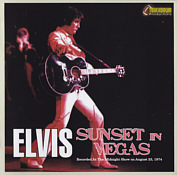 Sunset In Vegas - Elvis Presley Bootleg CD