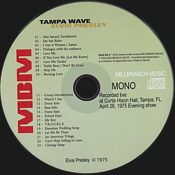 Tampa Wave - Elvis Presley Bootleg CD