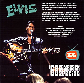 TeeVee Treasures: The '68 Comeback Special (LP/CD) - Elvis Presley Bootleg CD