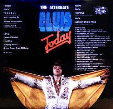 The Alternate Today - Elvis Presley Bootleg CD