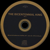 The BicentennialKing Vol. 1 - Elvis Presley Bootleg CD