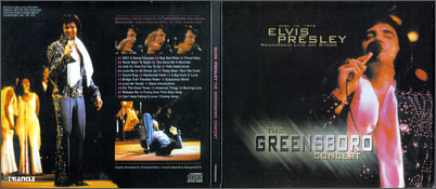 The Greensboro Concert - Elvis Presley Bootleg CD