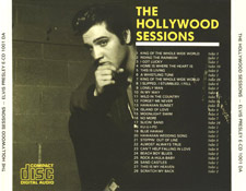 The Hollywood Sessions - Elvis Presley Bootleg CD