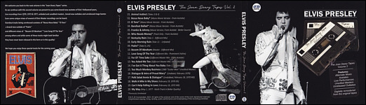 The Joan Deary Tapes Volume 2 - Elvis Presley Bootleg CD