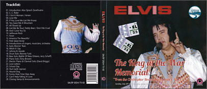 The King At The War Memorial - Elvis Presley Bootleg CD