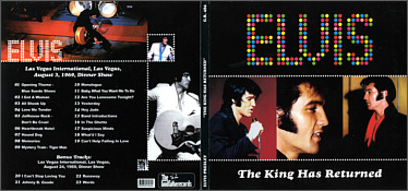 The King Has Returned - Elvis Presley Bootleg CD