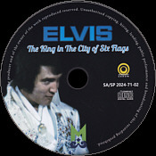 The King In The City Of Six Flags - Elvis Presley Bootleg CD