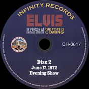 The Pope Is Coming - Elvis Presley Bootleg CD