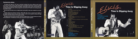 Time Is Slipping Away - Elvis Presley Bootleg CD