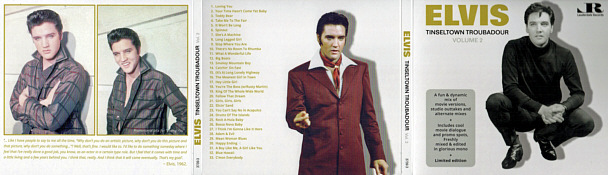 Tinseltown Troubadour Vol. 2 - Elvis Presley Bootleg CD