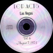 Top Acts In Vegas Vol.6 - Elvis Presley Bootleg CD
