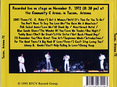 Tucson, Arizon 1972 - Elvis Presley Bootleg CD