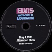 Way Down in Louisiana - Elvis Presley Bootleg CD