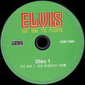 We Aim To Please - Elvis Presley Bootleg CD