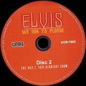 We Aim To Please - Elvis Presley Bootleg CD