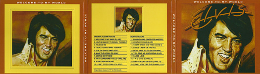 Welcome To My World - Elvis Presley Bootleg CD