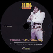 Welcome To Paradise City - Elvis Presley Bootleg CD