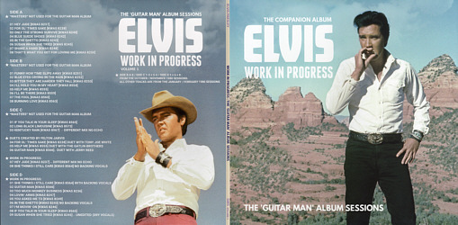 Work In Progress - The Companion Album - Elvis Presley Bootleg CD