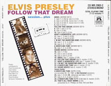 The Complete Follow That Dream Session...plus - Elvis Presley Bootleg CD