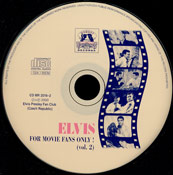 For Movie Fans Only Vol.2 - Elvis Presley Bootleg CD