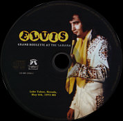 Grand Roulette At The Sahara - Elvis Presley Memory Label CD