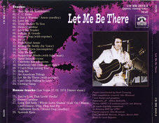 Let Me Be There  - Elvis Presley Bootleg CD