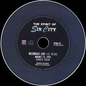 The Spiit Of Sin City - Elvis Presley Bootleg CD