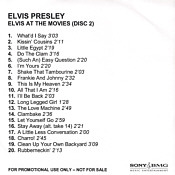 Elvis At the Movies - Promo CDR