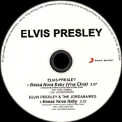 Bossa Nova Baby - Elvis Presley Promo CDR