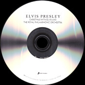 Elvis Presley with the Royal Philharmonic Orchestra - Elvis Christmas - Elvis Presley Promo CD-r