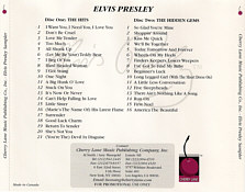 Elvis Promo CDR